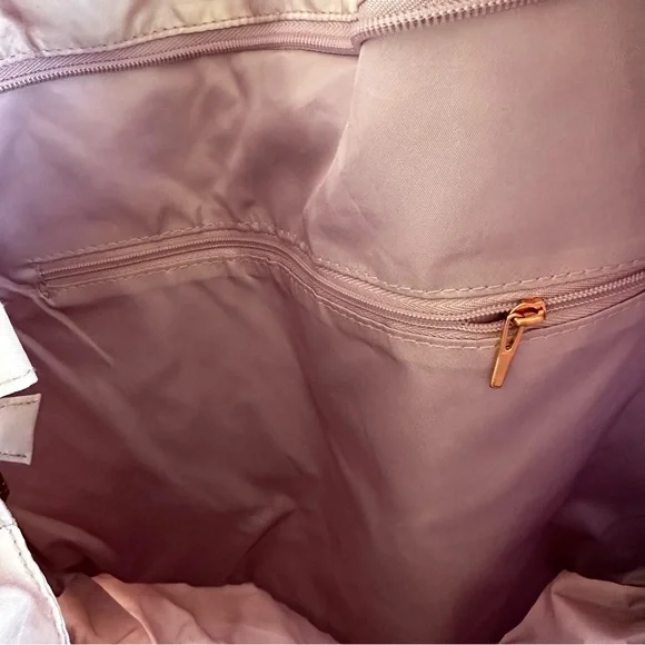 Ju-Ju-Be Super Bee Rose Quartz Pink Diaper Bag Marble Women’s Baby Maternity - Picture 8 of 11